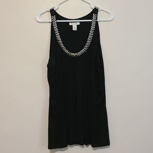 White House Black Market Short Sleeve Blouse